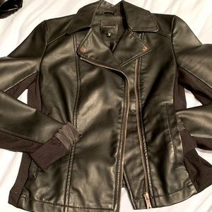 Egan Leather Moto Style Jacket